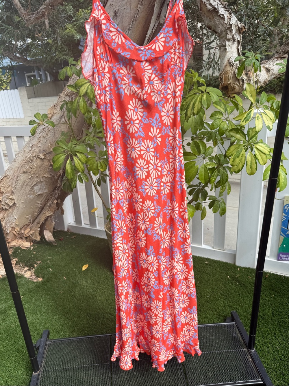 ROLLA'S Shelley Floral daisy Maxi Slip dress Size M NWT